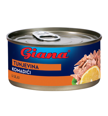 Konzerva od komadića tunjevine u sojinom ulju 170g