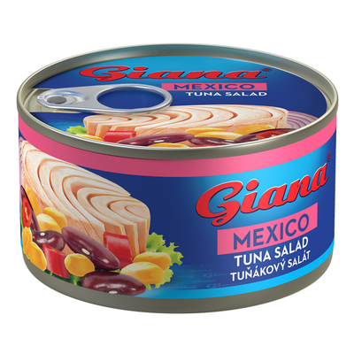 MEXICO salata – salata od laganog mesa od tune u konzervi 185g