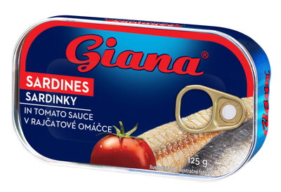 SARDINE U PARADAJZ SOSU 125g